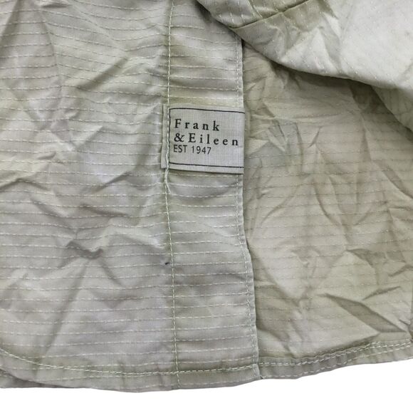 Frank & Eileen Women Billy Jean Shirt sz S Crinkle Button Up Casual Quiet Luxury - Picture 13 of 15